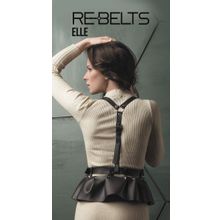 Rebelts Портупея 3-в-1 Elle Black с оборками (S-M-L   черный)