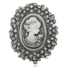 Брошь "Камея", Tutti Frutti (арт. 46640-4355)