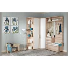 Алмаз. Любимый дом Марта Тумба для обуви (Белый Дезира Эш)