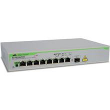 Коммутатор allied telesis (at-fs708 poe) 8 port 10 100 unmanaged poe with 1 sfp uplink