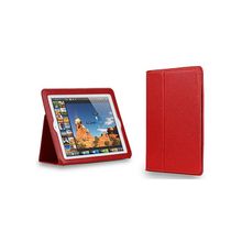 Yoobao Executive Leather Case for iPad2  iPad3 Red (Executive Leather Case for iPad2  iPad3 Red)