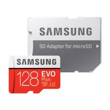 SAMSUNG Microsdxc evo plus 128 Гб class 10, uhs class 3, uhs-i (mb-mc128ha ru)