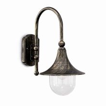 Ideal Lux Уличный настенный светильник Ideal Lux Cima Ap1 Nero Antico 024134 ID - 226007