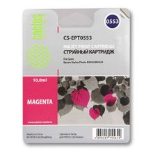 Картридж струйный Cactus CS-EPT0553 пурпурный для Epson Stylus RX520 Stylus Photo R240 (10мл)