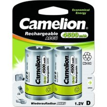 Аккумулятор Camelion NC-D4500BP2 D-4500mAh Ni-Cd BL2