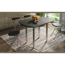 Трия Лион (мини) Стол обеденный с хромированными ножками