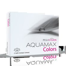 Цветные ежемесячные контактные линзы Aquamax Colors (2 блистера)
