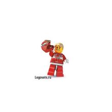 Lego Minifigures 8803-11 Series 3 Race Car Driver (Гонщик) 2011
