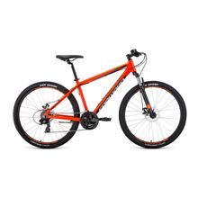 27,5" FORWARD Apache 2.0 Disc 2020 (21ск, алюм, аморт.втлка, диск.мех, TS38 TY500 TY300 трещотка)(рама 15", оранжевый черный)