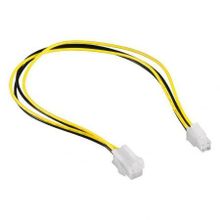 Кабель удлинитель питания ATX 4 pin, 0.30 м, Cablexpert (CC-PSU-7)