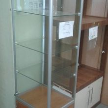 Витрина на алюминиевом профиле б у