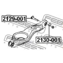 Эксцентрик Ford Focus Cb4 2008-2011 [Eu] Febest арт. 2130001