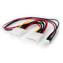 Переходник питания для вентилятора, Molex - 3-pin, 0.15 м, Cablexpert (CC-PSU-5)