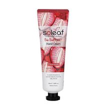 Крем для рук Клубничный мусс Soleaf So Softee Hand Cream Strawberry 50мл