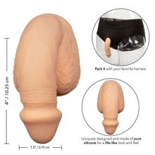  Телесный фаллоимитатор для ношения Packer Gear 4  Silicone Packing Penis