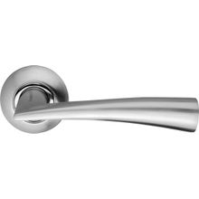 Ручки дверные Armadillo Columba LD80-1SN CP-3 Никель матовый   хром