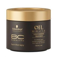 Bonacure Schwarzkopf Золотое Сияние с аргановым маслом 150 мл