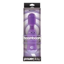 NS Novelties Фиолетовый вибромассажер с усиленной вибрацией BoomBoom Power Wand