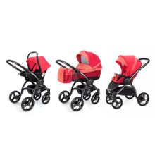 Коляска 3 в 1 Esspero Grand I-Nova (шасси Black) - Red Sunset