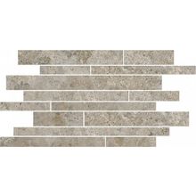 KERAMA MARAZZI SG188 003 Бордюр Ровиго серый темный мозаичный 50,2х25х9,5