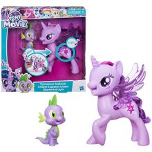 MY LITTLE PONY (Hasbro) Hasbro My Little Pony C0718 Май Литл Пони "Сияние" Поющие Твайлайт и Спайк C0718