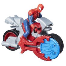 HASBRO SPIDER-MAN Hasbro Spider-Man B9705 B9994 Человек-паук на мотоцикле B9705 B9994
