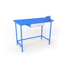 Слесарный металлический стол с тисками ВСТ-12 1м