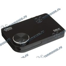 Аудиокарта Creative "Sound Blaster X-Fi Surround 5.1 Pro" SB1095, внешн. + ПДУ (USB2.0) (ret) [120174]