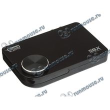 Аудиокарта Creative "Sound Blaster X-Fi Surround 5.1 Pro" SB1095, внешн. + ПДУ (USB2.0) (ret) [120174]