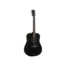Fender CD-60 DREADNOUGHT BLACK акустическая гитара, цвет черный