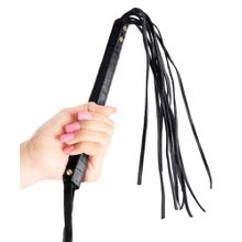 Черная плеть First Time Flogger - 63,5 см. (248063)