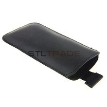 Чехол с язычком (SOFT) Samsung G350 Galaxy Star Advance черный