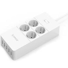 ORICO HPC-4A5U-WH Сетевой фильтр + USB зарядное устройство