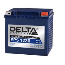 Мото аккумулятор Delta EPS 1230 (YTX30HL-BS, YTX30L-B)