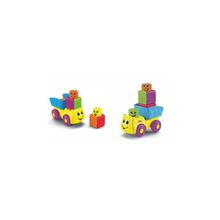 Fisher-Price (Фишер-Прайс) Кубики-блоки c сюрпризами Веселая поездка Fisher-Price (Фишер-Прайс)