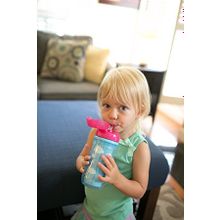 Dr.Brown’s с трубочкой 300 мл Белка розовая