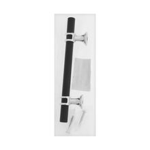 Ручка скоба CAPPIO, м о 96 мм, d=12 mm, пластик, цвет хром черный