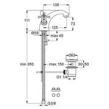 Смеситель Ideal Standard Reflections B9653AA для раковины