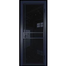  Двери ProfilDoors Модель 9AG Стекло Черный триплекс Цвет профиля Cиний