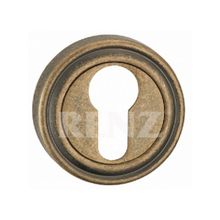 Накладка на цилиндр RENZ INET 16 MAB бронза ант мат