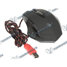 Оптическая мышь A4Tech "Bloody V7M", 7кн.+скр., черный (USB) (ret) [120409]