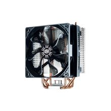 CPU Fan Hyper T4 (RR-T4-18PK-R1), для Intel (LGA2011 1156 1155 775) и AMD FM1 AM3+ AM3 AM2+ AM2), TDP 140-160 Вт, вентилятор 120x120x25 мм, 4 пин, PWM, 600-1800 об мин, 34.2 - 77.7 CFM, 15.1-31.6 dBA, p n: RR-T4-18PK-R1