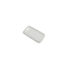 чехол-крышка LaZarr Matte для Samsung Galaxy S3, пластик, белый