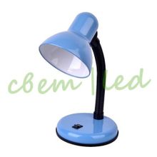 светильник настольный le tl-203 blue для led лампы