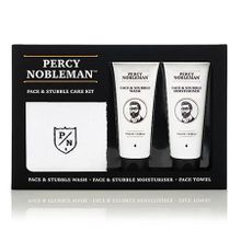 Набор для ухода за бородой Percy Nobleman Face & Stubble Kit