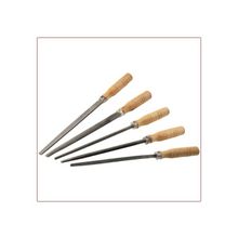 STAYER 1682-20-H5 Набор напильники с деревянной ручкой