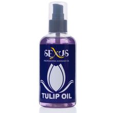 Sexus Lubricant Массажное масло с ароматом тюльпанов Tulip Oil - 200 мл.