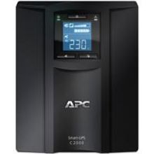 APC Smart-UPS С (SMC2000I) источник бесперебойного питания 2000 Ва, 1300 Вт, 7 розеток