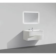 BelBagno Тумба с раковиной FORMICA 90 Bianco Lucido