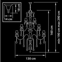 Osgona 715287 Люстра NATIVO